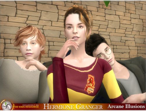 SIM Hermione Granger - ArcaneIllusions - TSR only CC