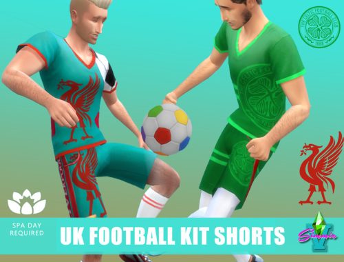 SimmieV UK Footie Kit Shorts