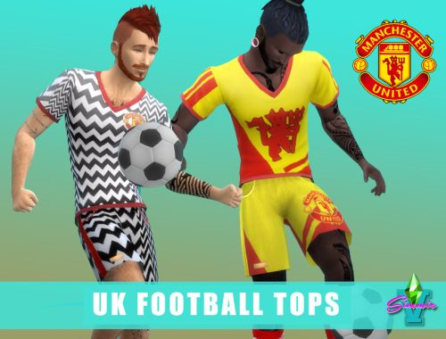 SimmieV UK Footie Kit Top