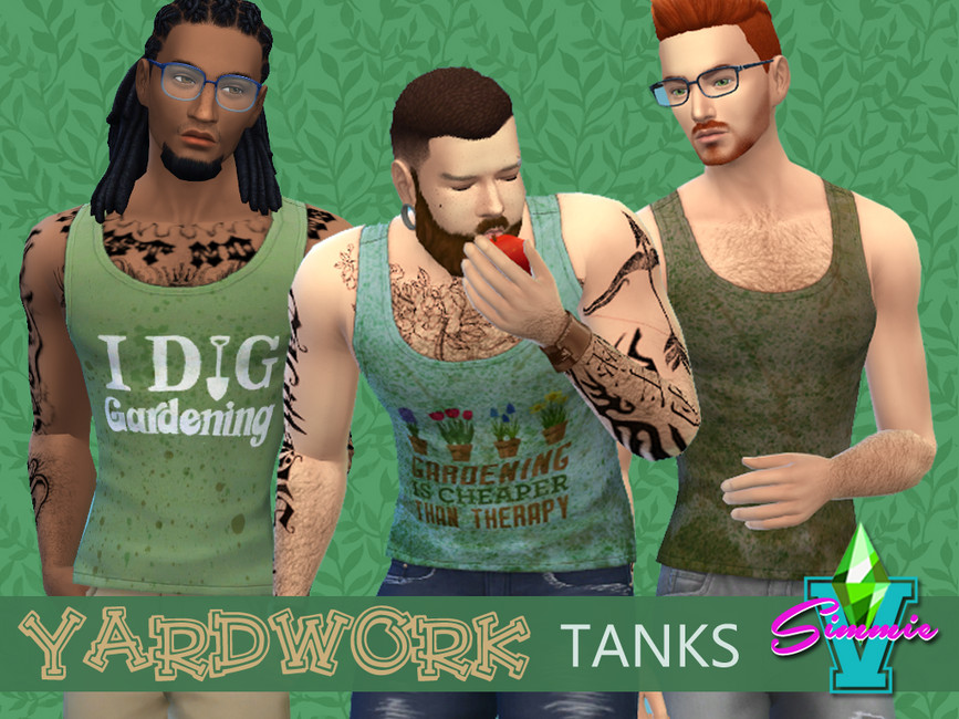 SimmieV Yardwork Tanks