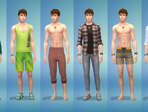 Simon Greene - Freckled lad dreaming of the countryside (no CC, no mods, no sliders)