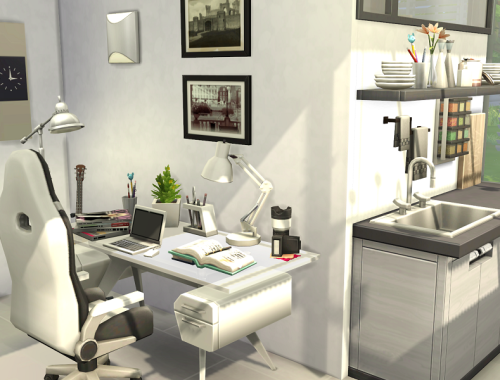 Sims 4 // Modern Tiny Bungalow // No CC