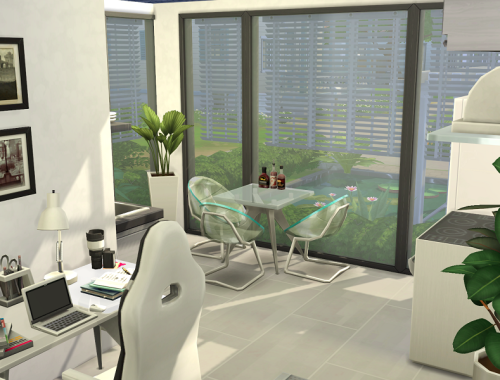 Sims 4 // Modern Tiny Bungalow // No CC