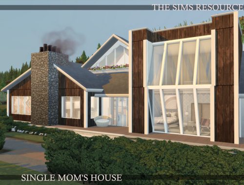 Single Mom's House | CC only TSR