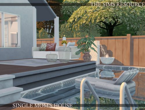 Single Mom's House | CC only TSR