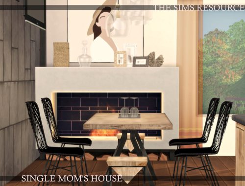 Single Mom's House | CC only TSR