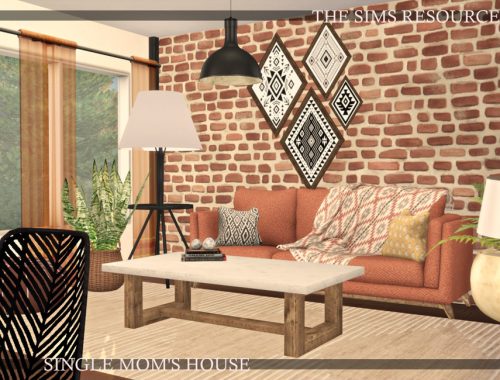 Single Mom's House | CC only TSR