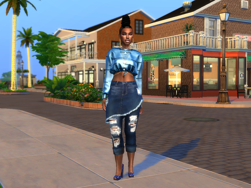 Skirtpants Revamped ~ Base Compatible - The Sims 4 Catalog