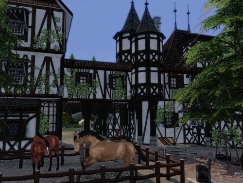 Skyrim Medieval Home at SoulSisterSims