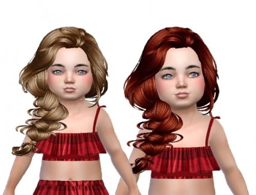 Skysim hair 297 converted for toddlers at Trudie55