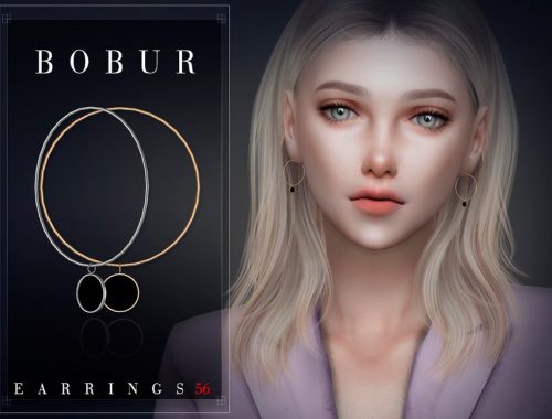 Small hoop earrings