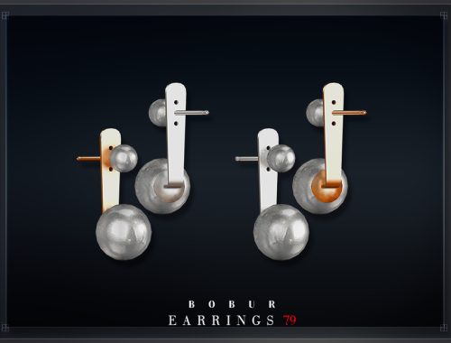 Small simple pearl earrings