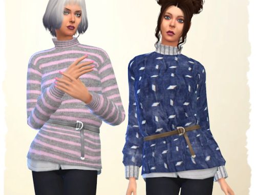 Snow sweater by Chalipo at All 4 Sims