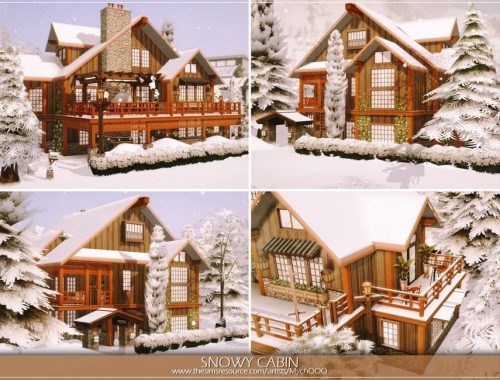 Snowy Cabin