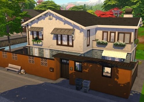 Snowy Escape 5 updated lots for Mt. Komorebi at Simsontherope