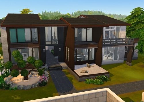 Snowy Escape 5 updated lots for Mt. Komorebi at Simsontherope