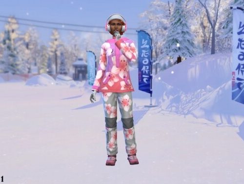 Snowy Escape CAS Backgrounds at Annett’s Sims 4 Welt