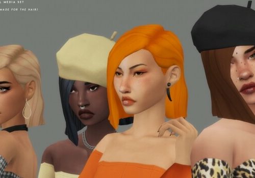 SOCIAL MEDIA SET at Candy Sims 4