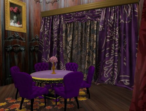 Sofa, ArmChair, Curtains Panel & Sweet Rollito