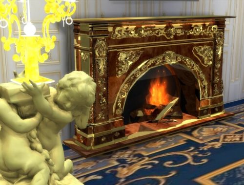 Sofa & Fireplace For a Winter Tale at Anna Quinn Stories