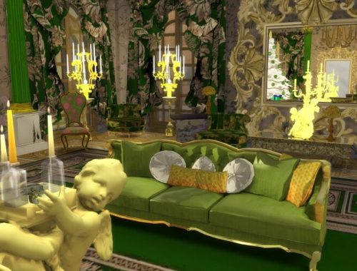 Sofa & Fireplace For a Winter Tale at Anna Quinn Stories