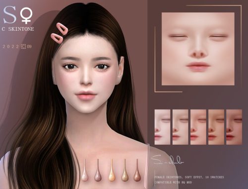 SOFT JADE asian female skintone (C0922)