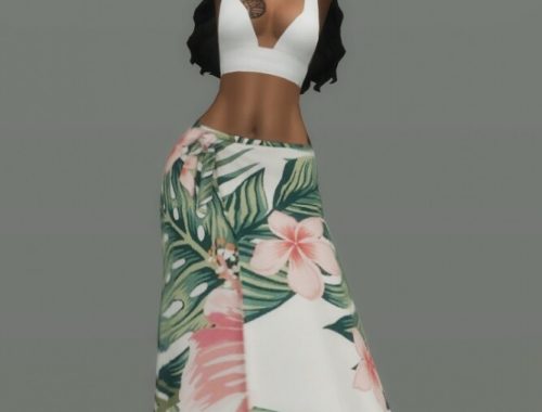 SOL SKIRT at Candy Sims 4