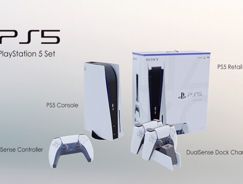 Sony PS5 Set Functional by SimmerWellPupper