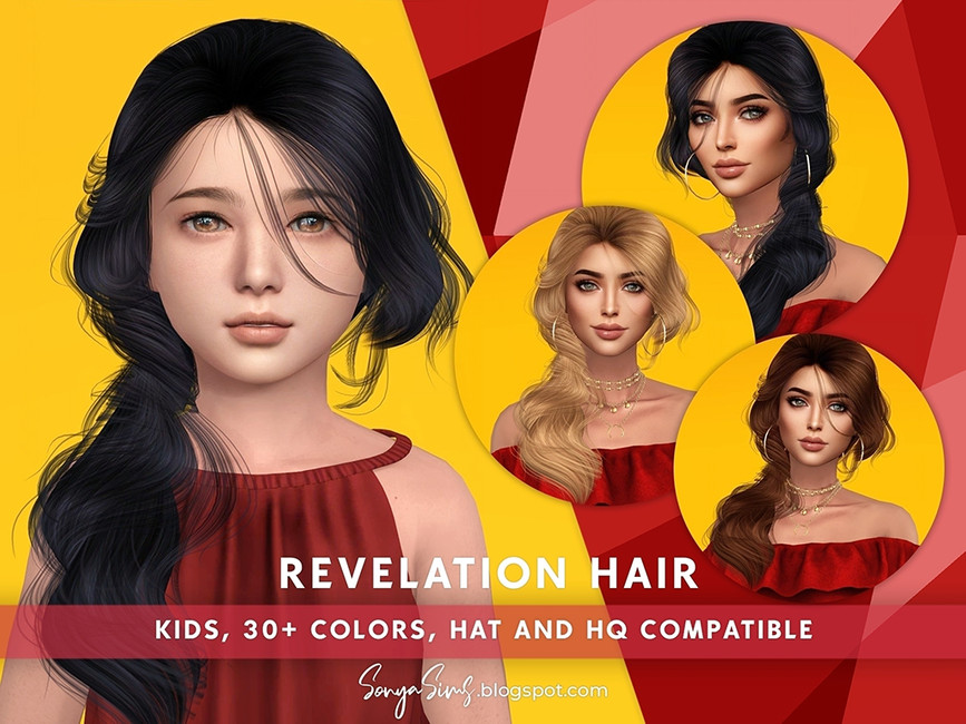 SonyaSims Revelation Hair for KIDS