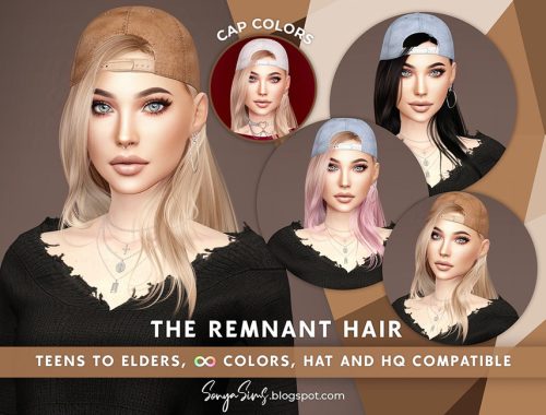 SonyaSims The Remnant (COLOR SLIDER + CAP COLORS) RETEXTURE