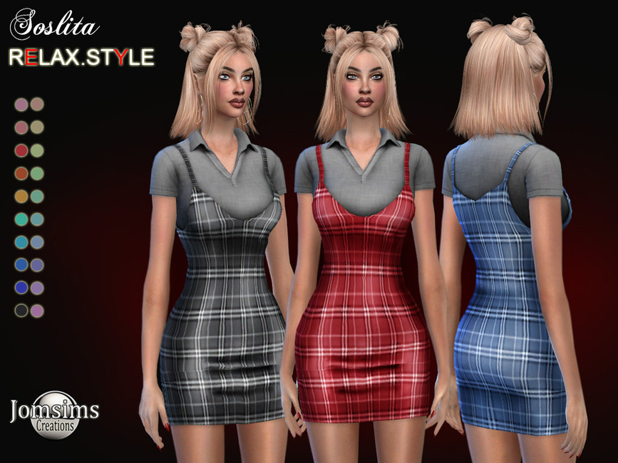 Soslita dress - The Sims 4 Catalog
