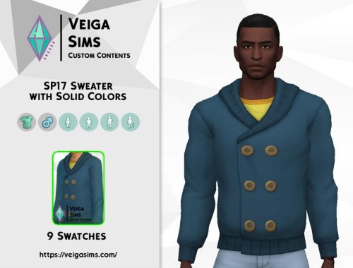 SP17 Sweater with Solid Colors