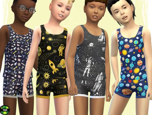 Space PJs Set
