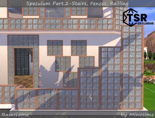 Speculum Part.2 - Stairs, Fence, Railing
