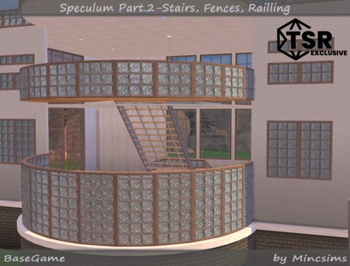 Speculum Part.2 - Stairs, Fence, Railing
