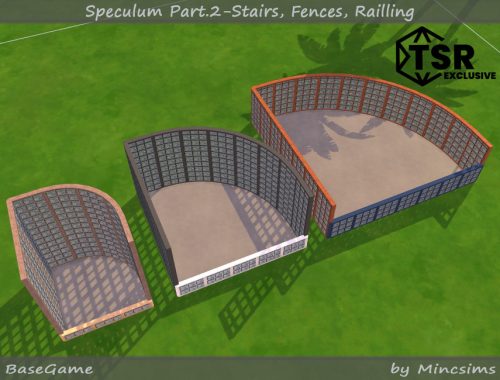 Speculum Part.2 - Stairs, Fence, Railing