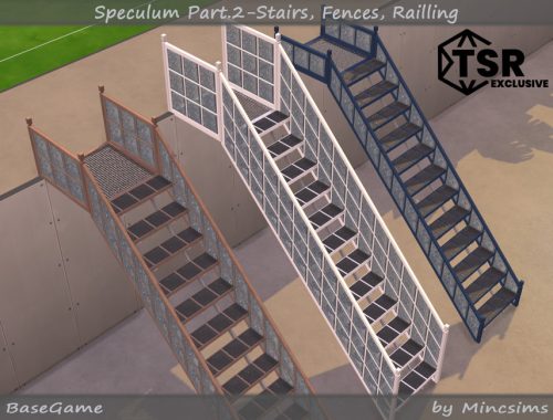 Speculum Part.2 - Stairs, Fence, Railing