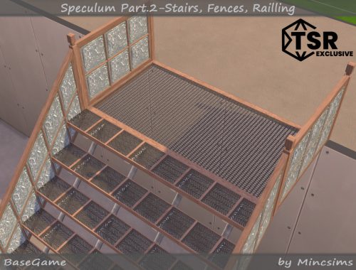 Speculum Part.2 - Stairs, Fence, Railing