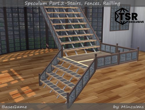 Speculum Part.2 - Stairs, Fence, Railing