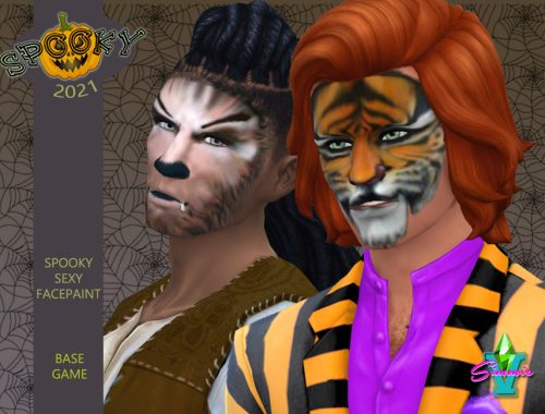 Spooky Sexy Face Paint