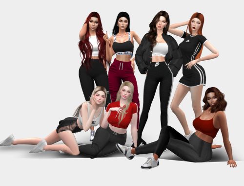 Sport fashion (Pose pack)