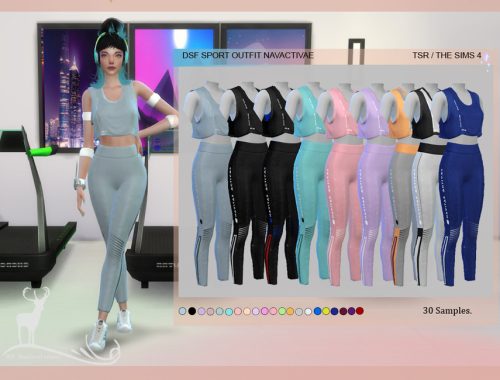 SPORT OUTFIT NAVACTIVAE