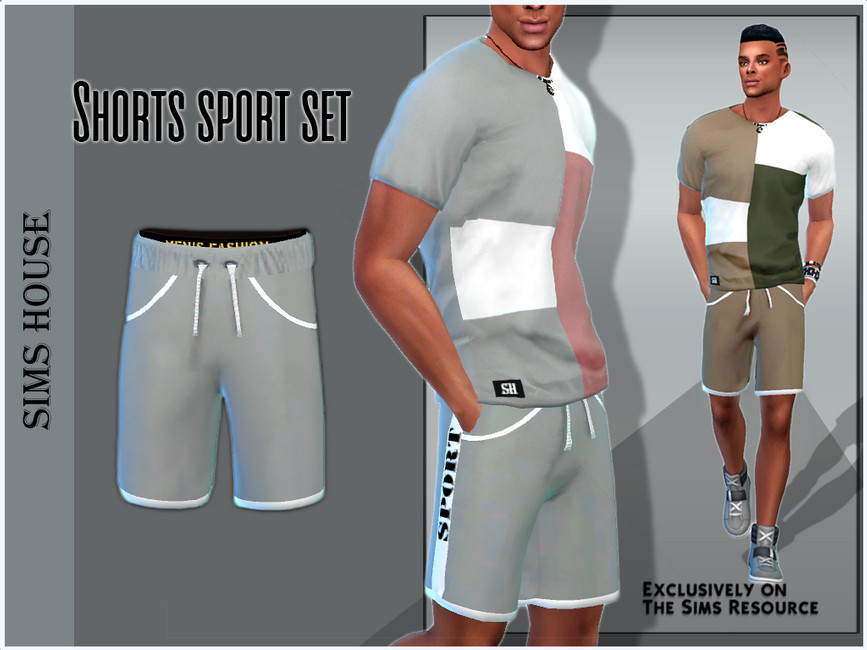 Sports shorts set - The Sims 4 Catalog