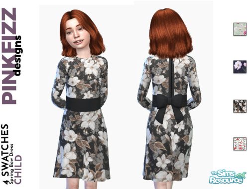 Spring Bow Dress