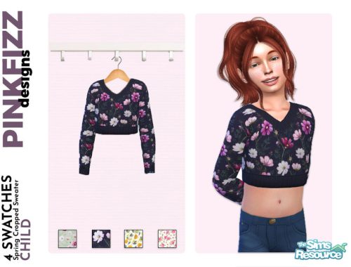 Spring Cropped Sweater