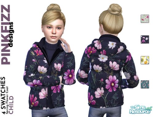 Spring Flower Coat