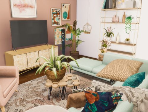 Springtouch livingroom | Only TSR CC