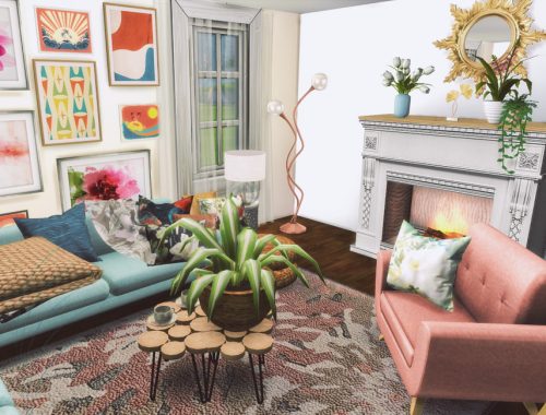 Springtouch livingroom | Only TSR CC