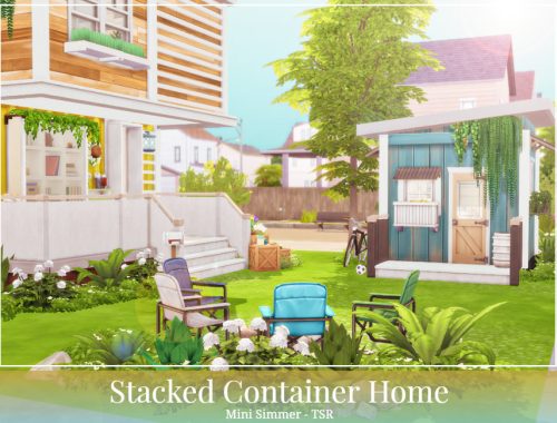Stacked Container Home