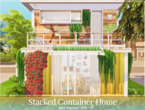Stacked Container Home